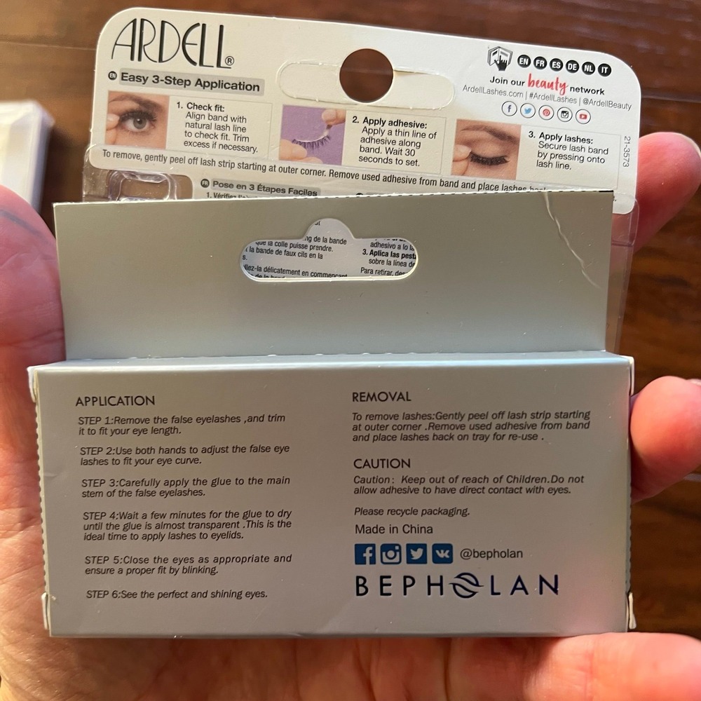 Faux Milk Ardell Glamour Srckfiz Mayshikiu Eyelashes - Picture 5 of 6